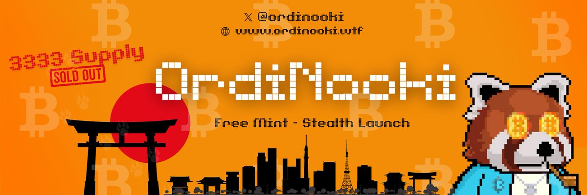 mathbusinessfr's tweet photo. I just created a banner for @ordinooki's X account, hoping that it will be appreciated by the community !
#Ordinals #Nooki #MathBusiness https://t.co/JSgBS4Hr3q