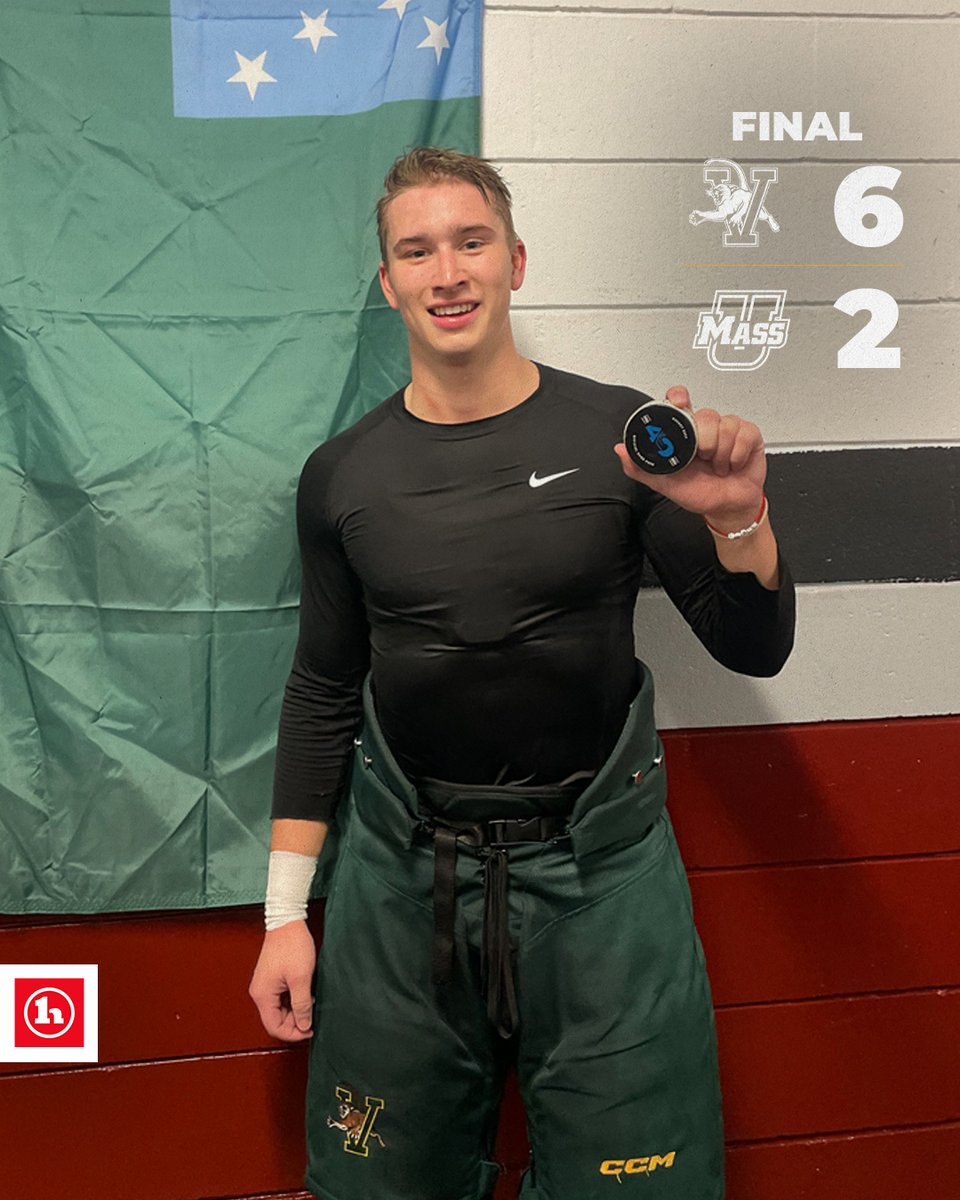 UVM Men's Hockey (@uvmmhockey) on Twitter photo First Hat Trick by a Catamount since 2018 - <a href="/Jensrichards14/">Jens Richards</a> 
#802Hockey First Hat Trick by a Catamount since 2018 - <a href="/Jensrichards14/">Jens Richards</a> 
#802Hockey