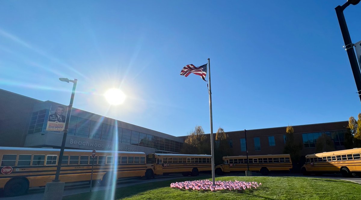 Today, honor and express our deepest gratitude to those brave individuals who have selflessly served our country. #VeteransDay <a href="/BeachwoodBison/">Beachwood Schools</a>