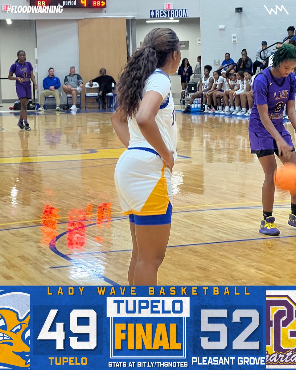 TupeloAthletics's tweet photo. Final | #FloodWarning #LadyWave https://t.co/RrQZ7VzrfE