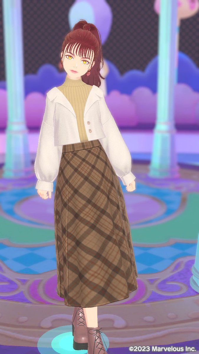 na2ru3's tweet photo. ん～楽しい！
憧れのスタイル、なりたい顔、着てみたい服装、理想の自分がミューズに反映されまくりw

#ファッションドリーマー
#FashionDreamer https://t.co/rqYpvPpxFE