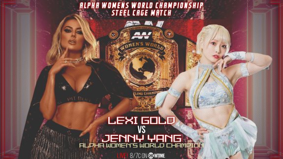 LexiGold13's tweet photo. On Warfare history will be remade when I become Women's World Champion and end Jenny's reign, leaving her to look at her own reflection in the mirror afterward empty-handed. @ALPHA_Wres https://t.co/lNEkmIJePv