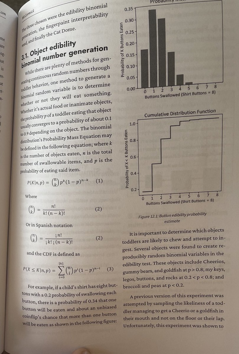 JABDE6's tweet photo. @memecrashes Hey, my book! 

It’s best to read it in the full context. It’s from chapter 12 “Novel Techniques for Random Number Generation: Toddler Behavioral Sampling” 

Book link: https://t.co/iF7RjAIq0U https://t.co/k3hweA0rwj