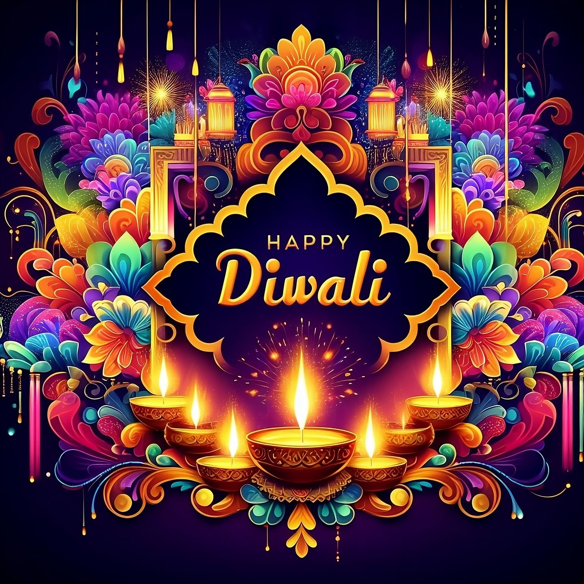 🪔 Happy Diwali to all! May this festival of lights bring you joy, peace &amp; prosperity. 💫

#HappyDiwali #FestivalOfLights #StaySafe