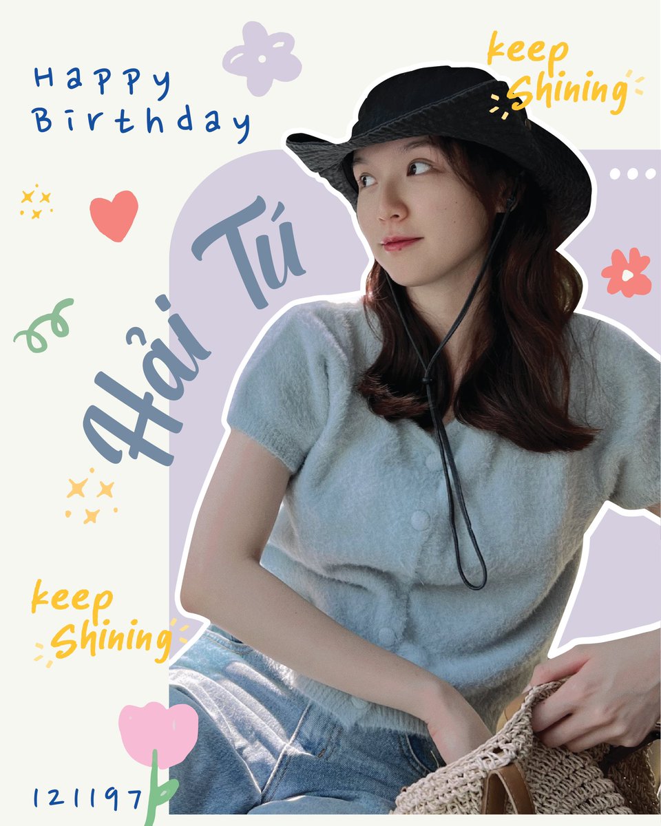 mtpent_official's tweet photo. HAPPY BIRTHDAY TO OUR BELOVED TALENT, HAI TU !!
🎂🎂🎂
Chúc cô nàng xinh đẹp của chúng ta tuổi mới rực rỡ, ngọt ngào và luôn là phiên bản tốt hơn của mình mỗi ngày 🌻✨
Hãy cùng gửi đến Hải Tú những lời chúc yêu thương nhất nhé!
#HaiTu #MTPEnt #MTPTalent https://t.co/jZWRWPdvVJ