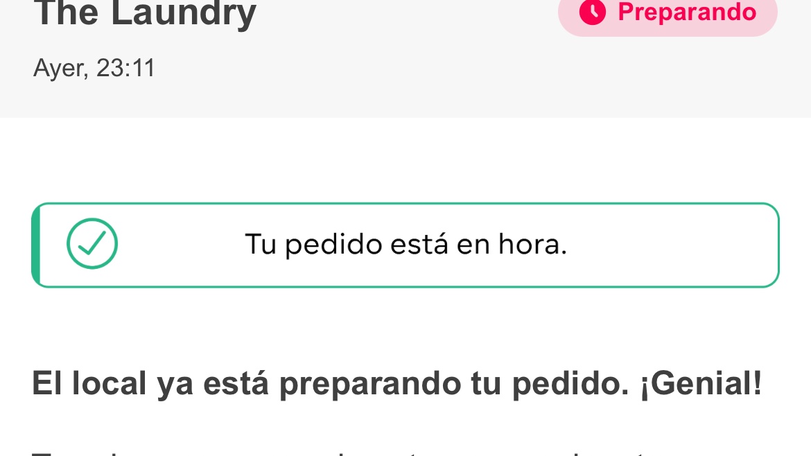 Me atrasan el pedido casi una hora y no me lo dejan cancelar porque “esta en hora”
Son de terror <a href="/pedidosya/">PedidosYa</a>