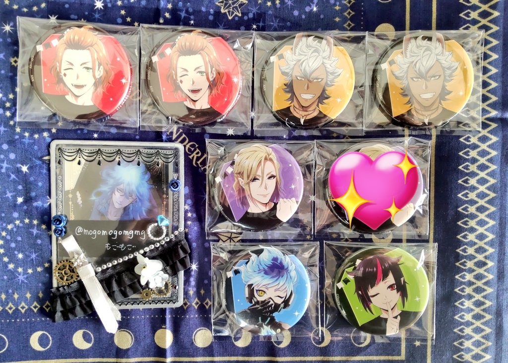 【交換/譲渡】ツイステ ツイステフェス 缶バッジ

譲→ケイト2 ジャック2 ヴィル1 オルト1 リリア1

求→同異種イデア or 定価(+送料)

✿郵送 or 名古屋手渡し
✿1点〜歓迎◎
✿異種はカフェやバースデーのものを特に求めております(金額により複数提供も可能)
検索からもお気軽にお声がけください🙇