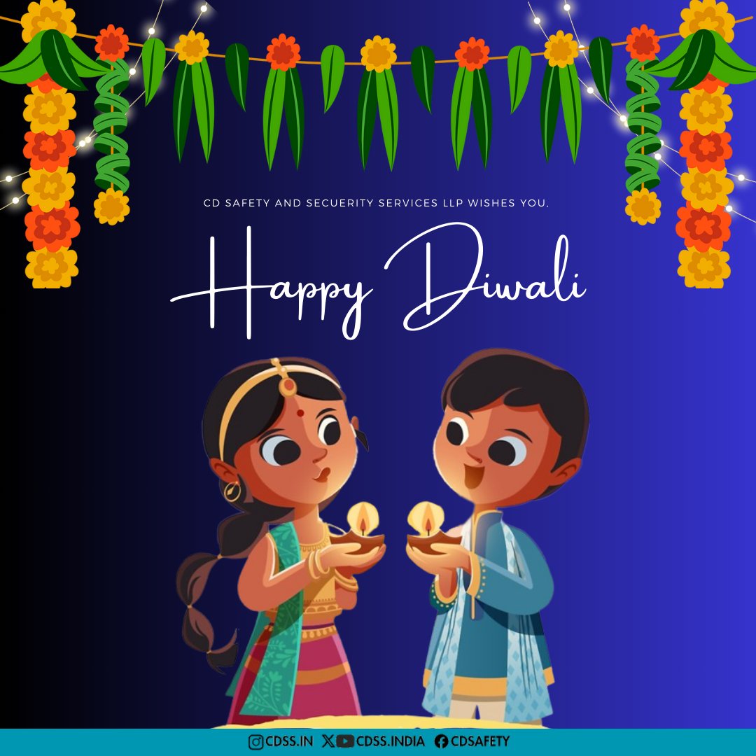 CDSSIndia's tweet photo. CD Safety and Security Services wishes you Happy and Safe Diwali 🪔

#CDSS #Diwali2023 https://t.co/rIGeKNMDTE
