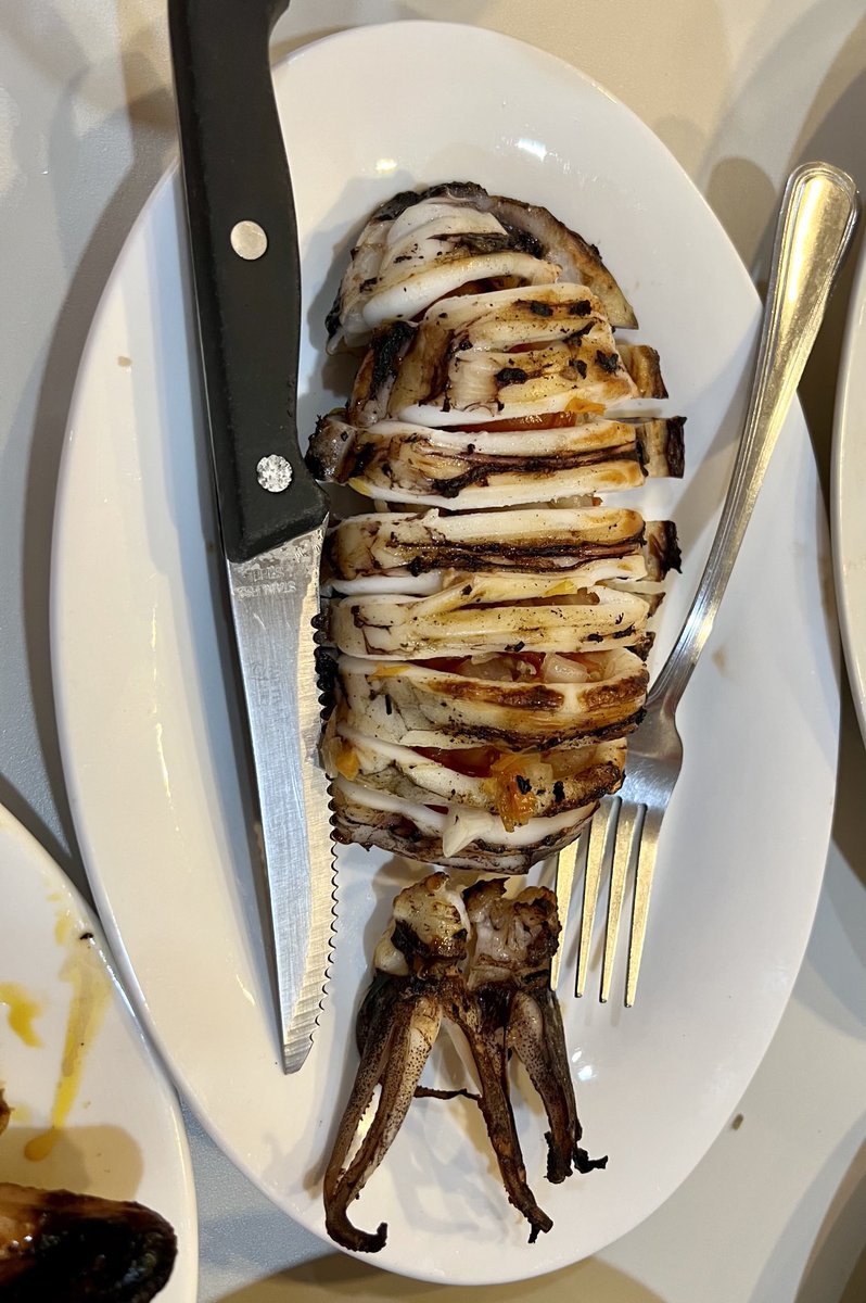 madel_suravilla's tweet photo. My first meal in Manila.. at my fav authentic Ilonggo cuisine at Aida’s. Chicken Inasal (grilled), shrimp w/ squash &amp; veggies w/ coconut milk &amp; saffron, grilled stuffed squid &amp; Tilapia express w/ local spices, vinegar &amp; coconut milk. So fresh &amp; yummy.

#Aidas
#Makati
#Philippines https://t.co/SW75BVZj7Y