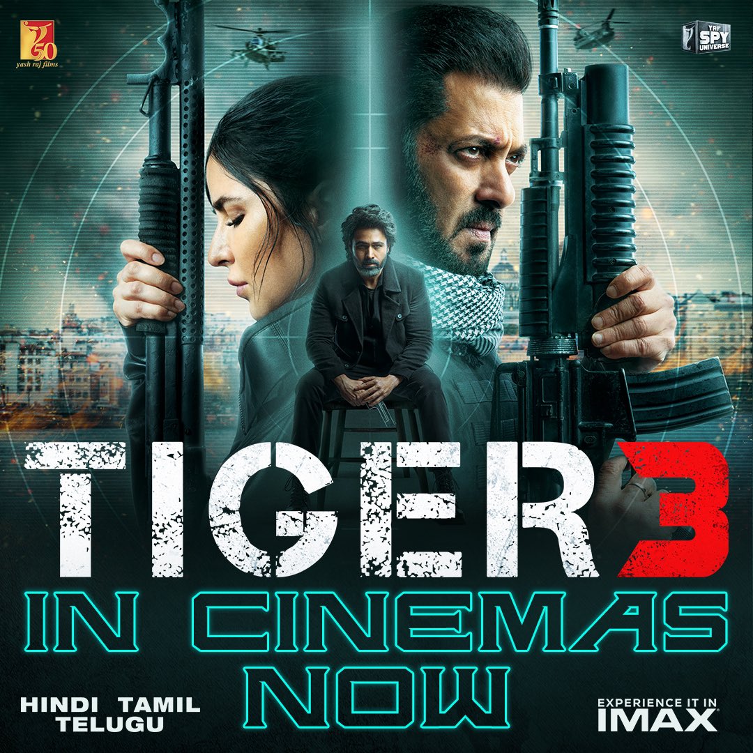 OneWordReview
#Tiger3 : BLOCKBUSTER. 
Rating: ⭐️⭐️⭐️⭐️½  
Tiger is a WINNER and more than lives up to the humongous। #ManeeshSharma immerses us into the world of Mass Spy film,delivers a KING-SIZED ENTERTAINER A MUST WATCH 
#Tiger3Review #SalmanKhan #HappyDiwali #HappyDiwali2023