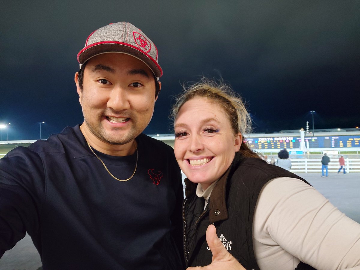 Andrew Choi (@choiness27) on Twitter photo Thoroughbred Track 28 off my personal #racingsbucketlist with my best friend! I enjoyed <a href="/deltaracing/">Delta Downs Racing</a> and hearing the vocal stylings of <a href="/horsemandon/">Don Stevens</a> and the great array of music while onsite! #horseracing #vinton #deltadowns Thoroughbred Track 28 off my personal #racingsbucketlist with my best friend! I enjoyed <a href="/deltaracing/">Delta Downs Racing</a> and hearing the vocal stylings of <a href="/horsemandon/">Don Stevens</a> and the great array of music while onsite! #horseracing #vinton #deltadowns