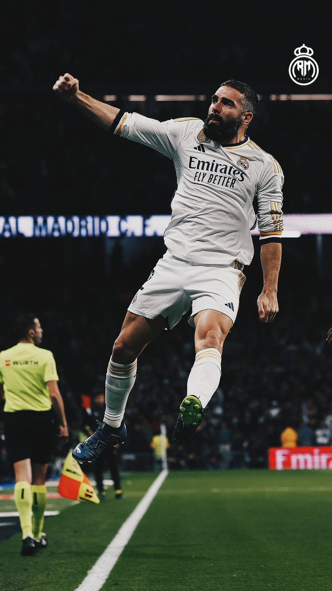 _RMMedia's tweet photo. What a goal, what a performance. ⚪️⚔️ @DaniCarvajal92 https://t.co/PBHLLM1RbD