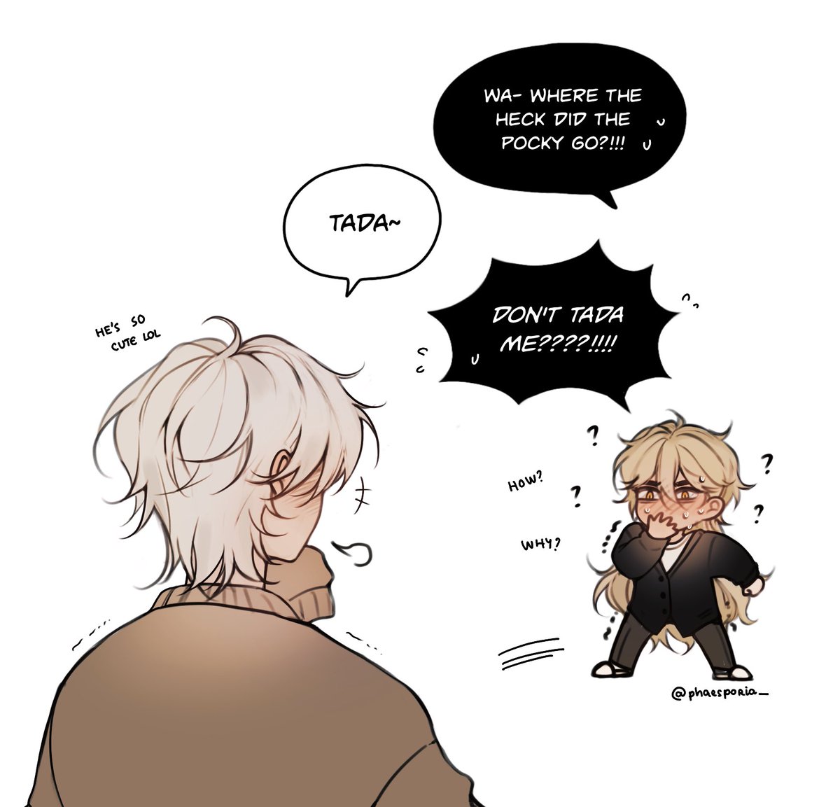 phaesporia__'s tweet image. late pocky day

#aelyney #aether #lyney