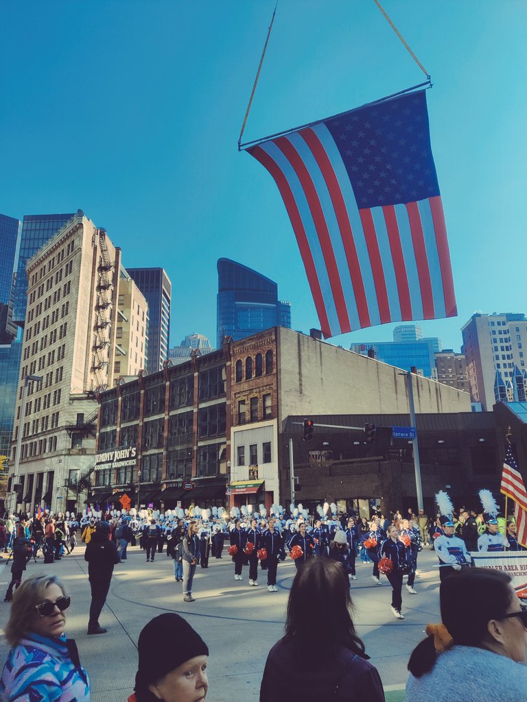 Arrived in #Pittsburgh for the 3rd international Congress on High Entropy Alloys #HEA2023! I've really enjoyed the veterans day parade and exploring the city so far 😊