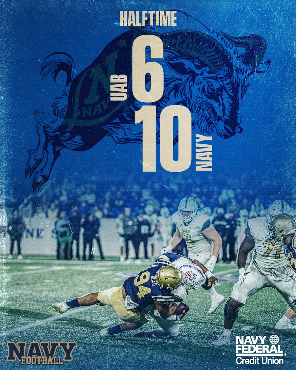 leading into the 4th

#GoNavy | #RollGoats