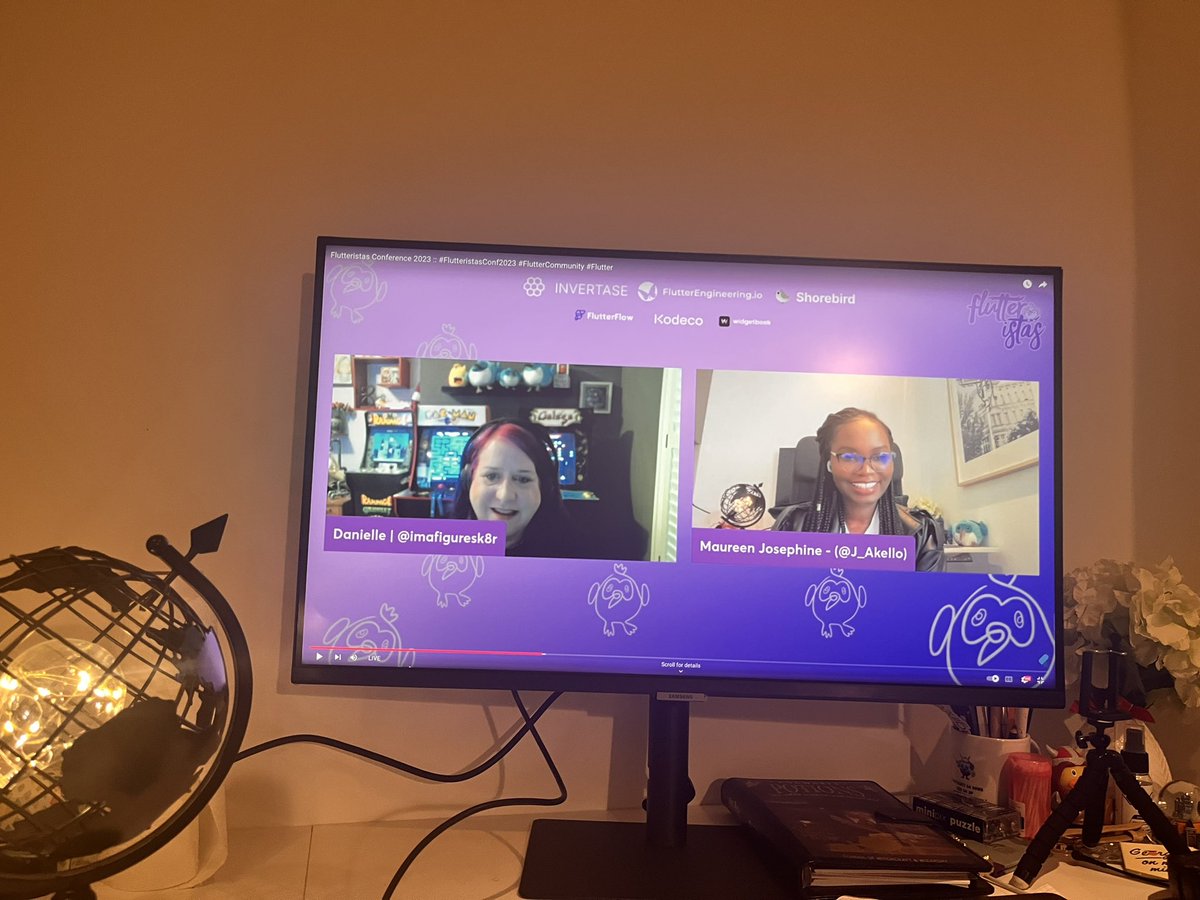 J_Akello's tweet image. Yes 🙌🏾 
Also me and @imafiguresk8r hanging out in Georgia 🇺🇸 close to two weeks ago🤩 vs Danielle &amp;amp; I today co-hosting the #FlutteristasConf2023 💜💜

In Flutteristas Community we are so much connected 🫶🏾🙌🏾

#flutterdev #womeninSTEM