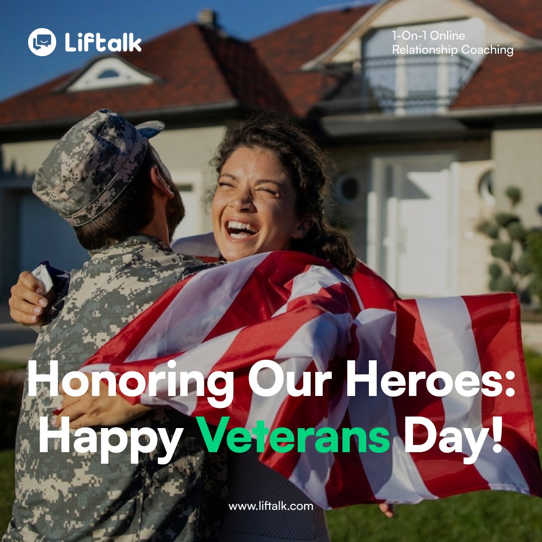 liftalk's tweet photo. 🎗️Today, we extend our deepest gratitude to the brave men and women who have served our country. Your sacrifice and courage inspire us all. Whether you're a veteran or in a relationship, remember that open communication is the pillars of lasting connections. #VeteransDay2023 https://t.co/hC3ntGQ1Ii