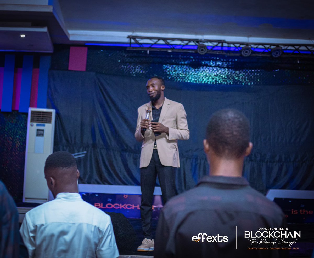 Effexts100's tweet photo. The Biggest Blockchain Event in Ebonyi State Nigeria. 

We are recruiting young Nigerians into the Blockchain Ecosystem to maximise the opportunities there in!.
It is a wave that has begun  in the east!

Watch this space, we are coming to a city close to you!.
#blockchain https://t.co/OqyJIeUnHN