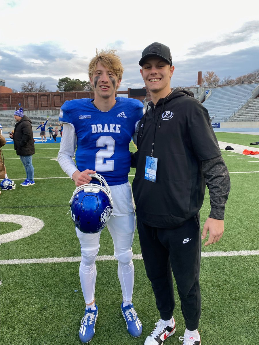Had a great experience at Drake today. Thanks for having me, <a href="/coachcjnuss/">Christian Nussbaum</a> 
<a href="/tstepsis/">Todd Stepsis</a> <a href="/AdamGajo/">Adam Gajo</a>