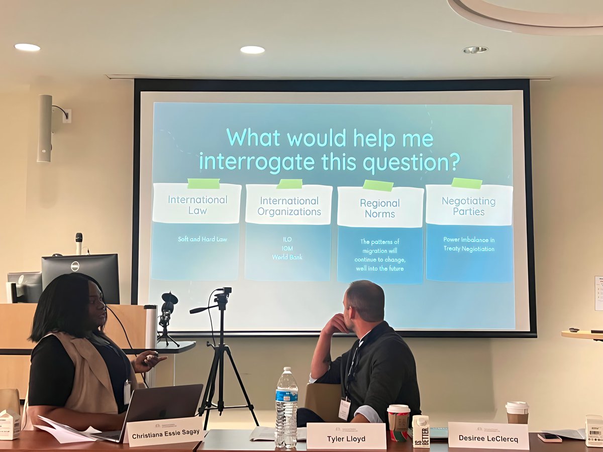 christy_sagay's tweet image. Great fellow panelist, @LeclercqDesiree was great on the moderation, comments and feedback. Also great questions and comments from the audience including @nienkegrossman and @MarissaEsque. It’s a wrap @asilorg #ASILMYM 👏👏👏