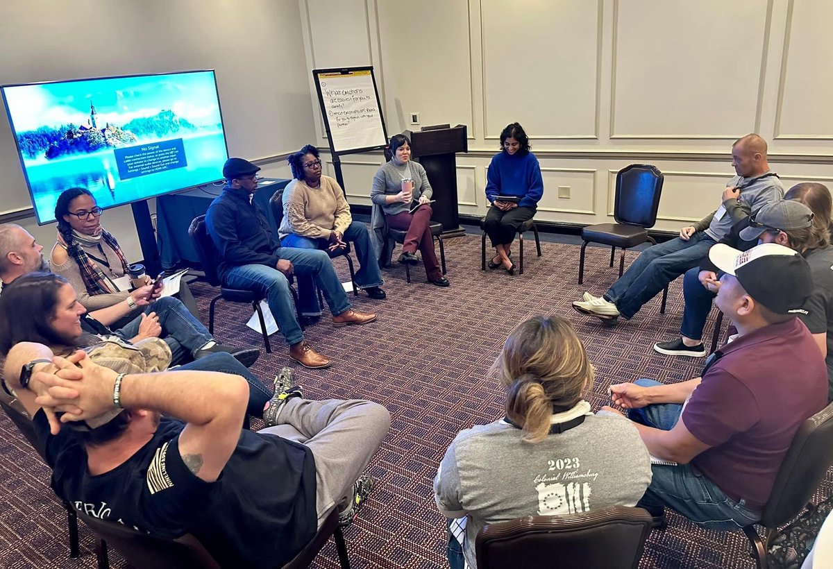 SaluteHeroes's tweet photo. We’re celebrating #VeteransDay in Williamsburg, VA for our 6th annual Heroes Freedom Weekend Marriage Enrichment Retreat for wounded veterans and their spouses. #SaluteHeroes #HFW2023 https://t.co/gTOXt88uoR