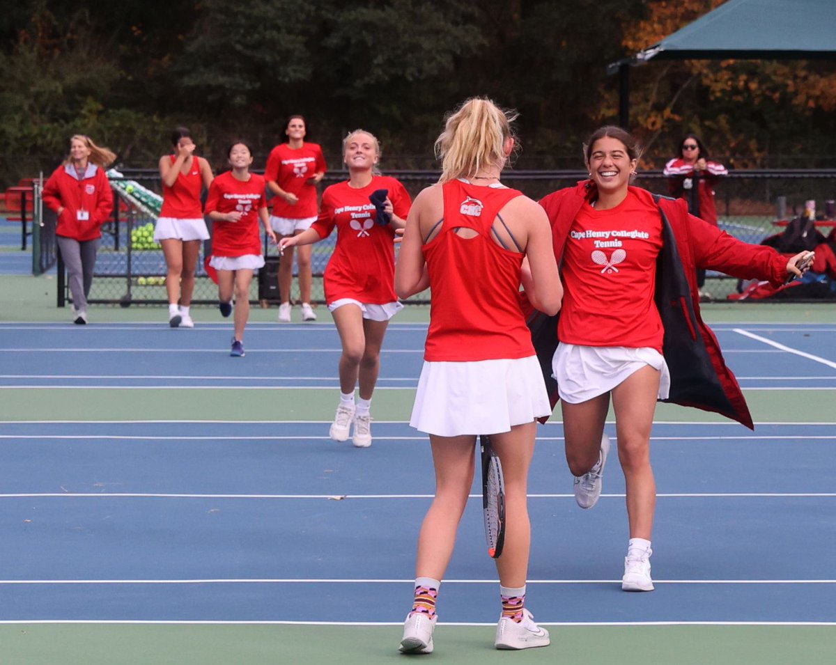 CHAMPIONS! Congratulations to 🐬varsity girls tennis on winning the state championship!