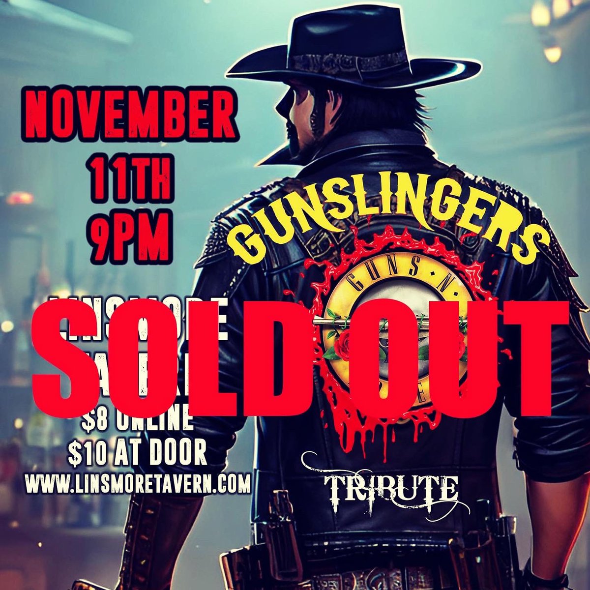 Back to Back Sold Out shows at the Linsmore! Another Saturday night Sell Out for Gunslingers! Get ready for an Epic evening of all of your favourite GN’R hits from this incredible band! @Q107Toronto @DanforthTweets @EastYork_TO @LiveMusicCda @WhatsUpTOMag @DanforthAvenue @blogTO