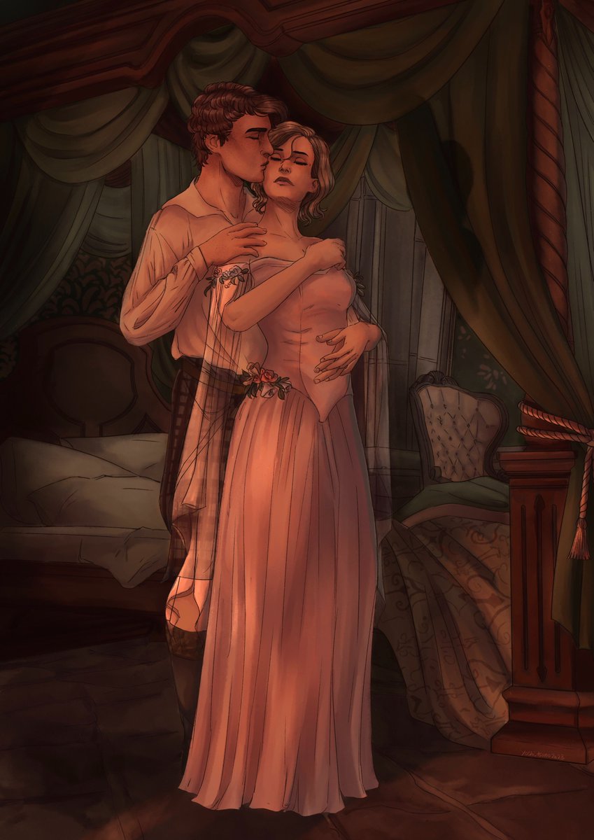 I'm delighted to be able to share the two commissions I received from speedgriffon on Wattpad to illustrate two of her chapters✨❤️💛

#hogwartslegacy #sebastiansallow #ominisgaunt #slytherin #sebastiansallowxmc #ominisgauntxmc #fanfiction #HogwartsLegacyMC