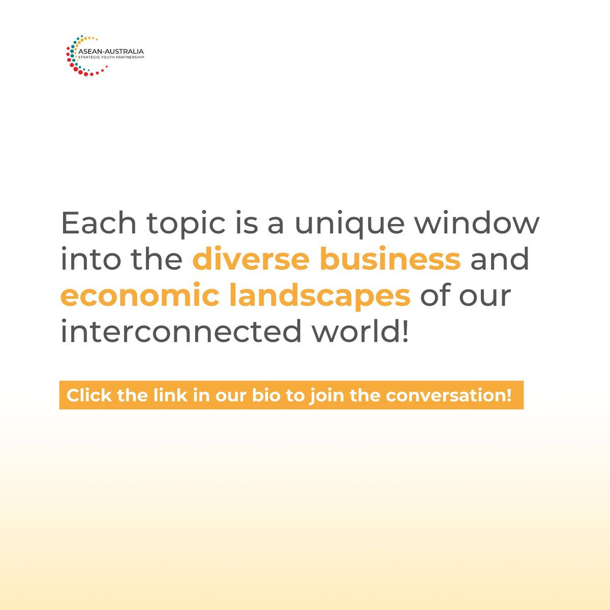 Digital Dialogues: Business & Economy💼🌏 Embark on a journey into the dynamic realm of business and economy, as we navigate the vibrant landscapes of ASEAN-Australia✨ 🔗 aasyp.org/category/econo… #AASYP #ASEANAustralia #EconomicInsights #GlobalPerspectives