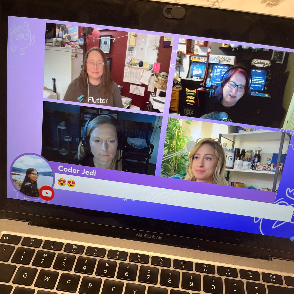 coder_jedi's tweet image. Spent an incredible 11+ hours glued to the screen, captivated by the brilliant talks from Flutteristas on diverse topics 🌟 Huge kudos to the speakers, organizers, production team, and attendees for the amazing support! 💙💜
@FlutteristasCon @flutteristas #FlutteristasConf2023