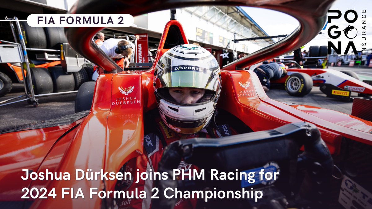 Joshua Dürksen will race in the FIA Formula 2 Championship next year. The 20-year-old from Asunción, Paraguay has joined the PHM Racing squad. He is a race winning driver in Formula 4 with several podium finishes in Formula Regional behind his name. #Formula2