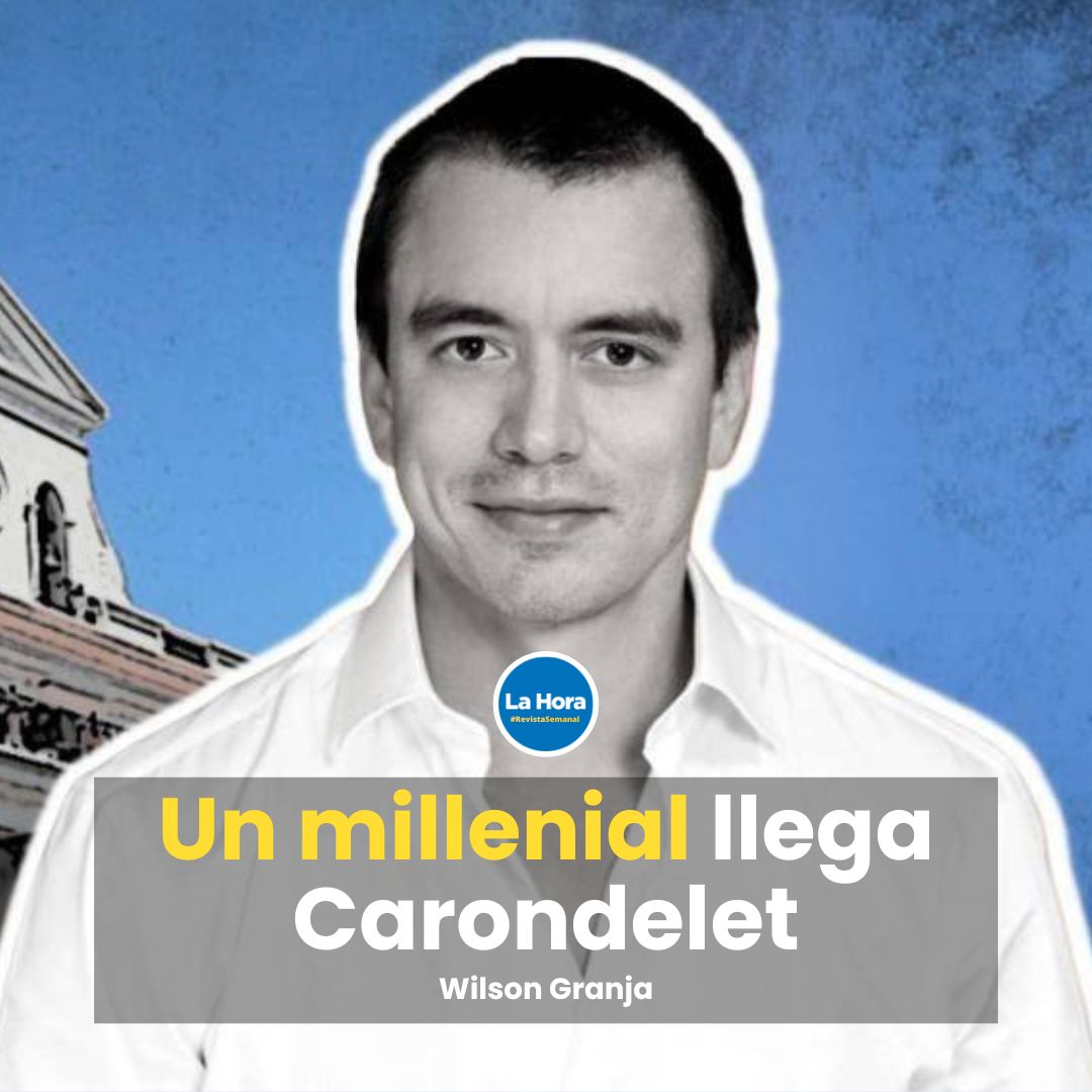 lahoraecuador's tweet photo. #RevistaSemanal | Daniel Noboa llega con un aire fresco, alejado de la política confrontacional y calculadora. 🧐 Sorprende sí, que siendo tan joven sus apariciones públicas hayan estado marcadas por la prudencia y el buen manejo de sus formas. Lee el artículo.👉 https://t.co/8mD4LV0r9L