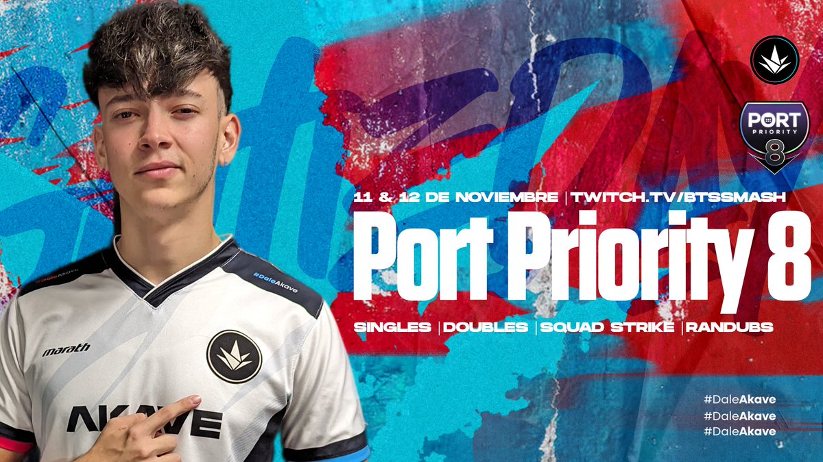 Magnatj11's tweet photo. Presentes en el torneo mas grande de Smash Ultimate del año!

@AndresFnSsb
se encuentra en Seattle, participando en
@PortPriority 8. 

Esperemos que el Taco Buff siga vigente y continuen hablando de su excelente desempeño en los torneos  #DaleAkave💙❤ Dejenle un mensaje aqui!🙌 https://t.co/WADNqw1aCs