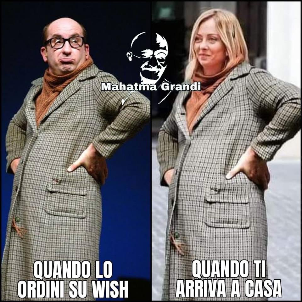 #12novembre #GiorgiaMeloni #Mahatmagrandi #look