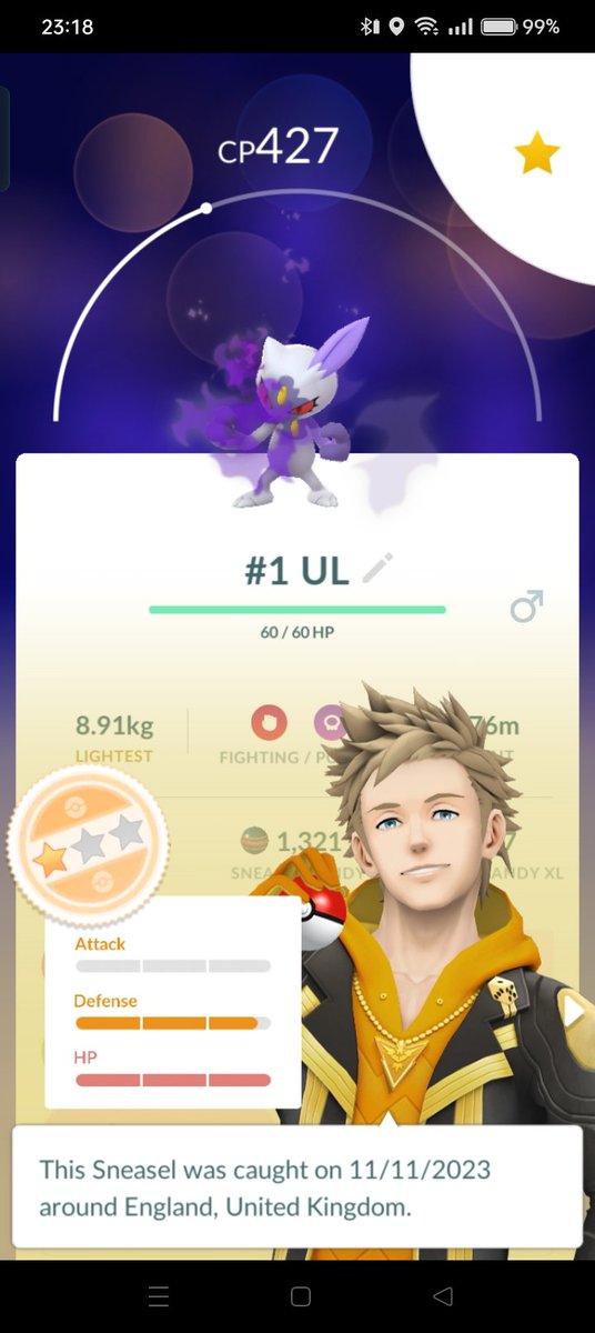 First time I've seen this at a rocket stop and managed to get a rank 1 for UL😍