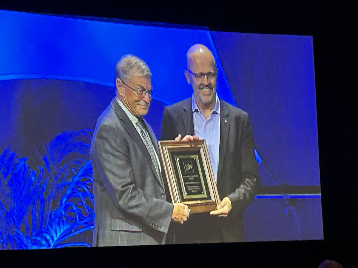 camillabellone's tweet photo. Congratulations to @LUSCHERC for receiving the Peter Seeburg prize at #SfN2023 @UNIGEnews @Synapsy_UNIGE https://t.co/LeomkSPC8y