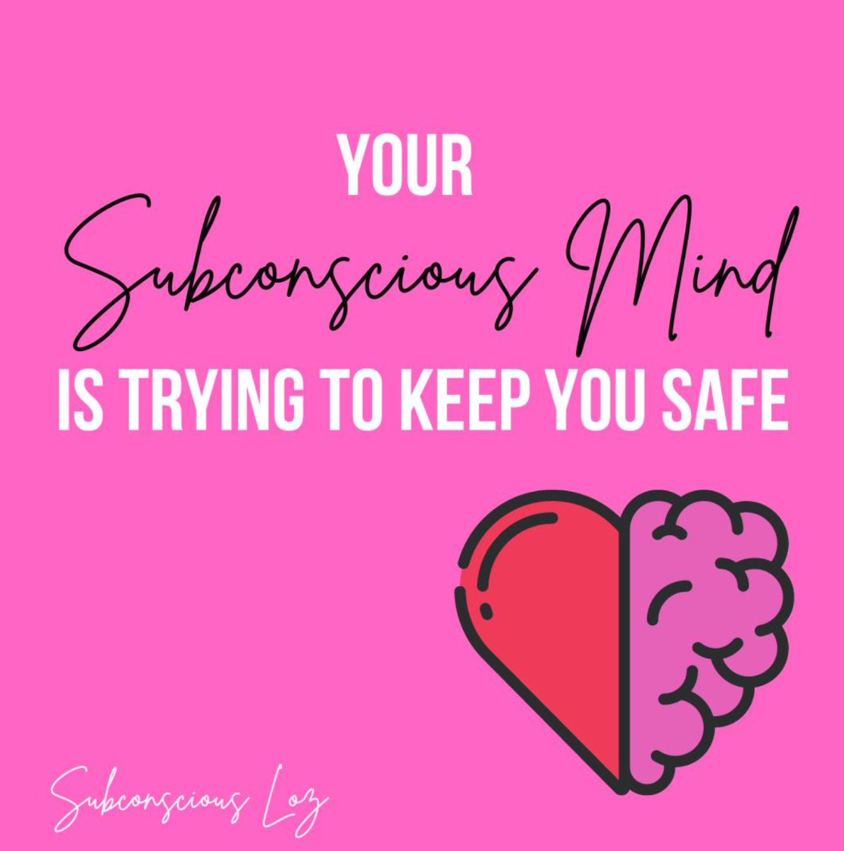 subconsciousloz's tweet image. Control Your Mind To Manifest 🤔
Your subconscious mind is constantly trying to protect you from hurt and to keep you safe. It's using the fight, flight, freeze response sometimes to your own detriment and stopping you from getting what you want 🧠
#SubconsciousReprogramming