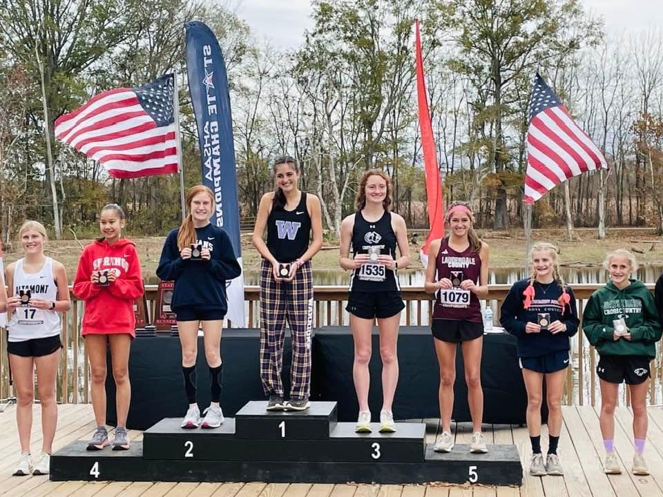 Elley Goff is the 3A XC State Runner Up!