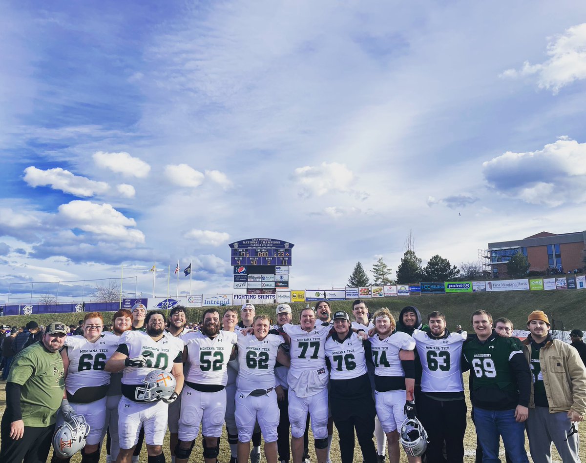 Heck of a day to be a Digger! ⚒ 
So dang proud of this group of dudes!