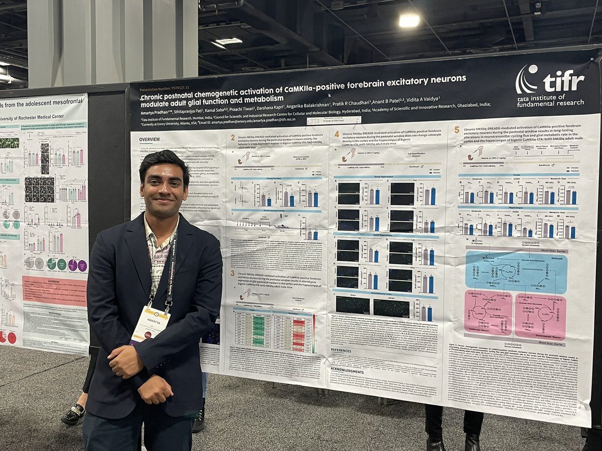 Vidita Vaidya (@viditavaidya) on Twitter photo Thank you to the Friends of SFN fund for the Trainee Professional Development Award to <a href="/AmartyaPradhan/">Amartya Pradhan</a> - to support his poster presentation #SFN2023 Thank you to the Friends of SFN fund for the Trainee Professional Development Award to <a href="/AmartyaPradhan/">Amartya Pradhan</a> - to support his poster presentation #SFN2023