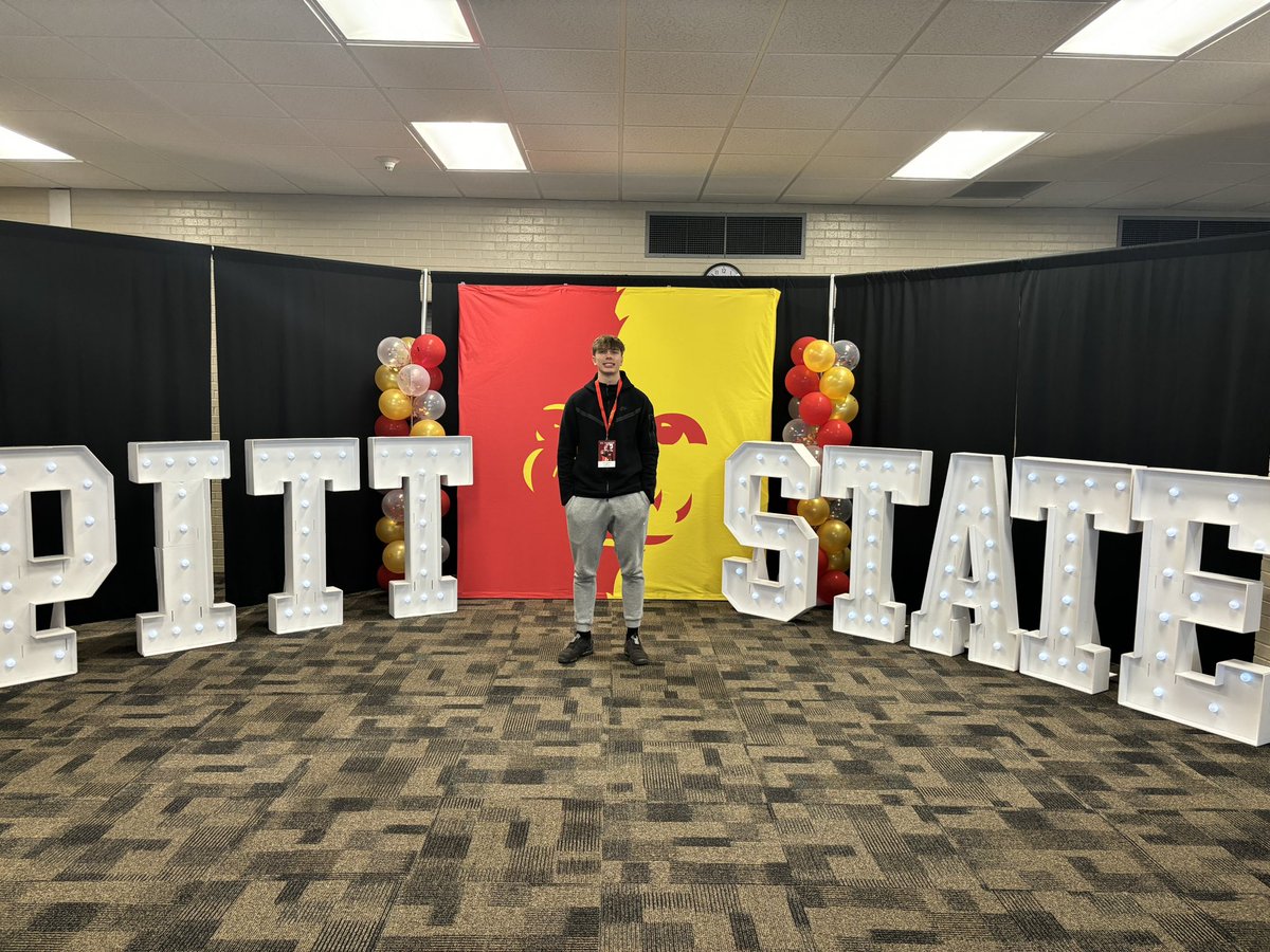 Pryce Brown (@prycebrown5) on Twitter photo Had a great time at Pitt state today. Thank you <a href="/CoachCJohnson43/">Chase Johnson</a> for having me out. Love the facility and program there. Had a great time at Pitt state today. Thank you <a href="/CoachCJohnson43/">Chase Johnson</a> for having me out. Love the facility and program there.