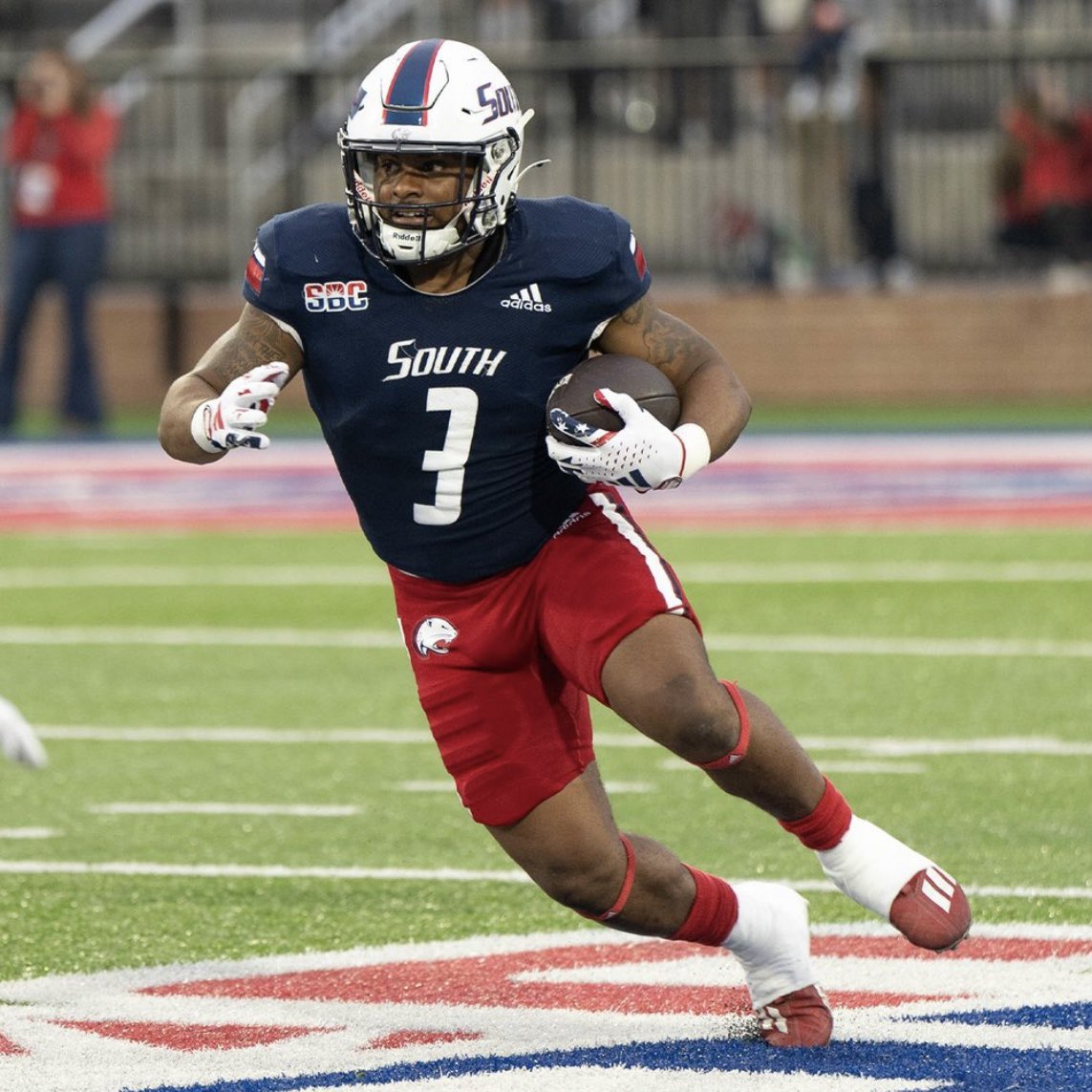 Frary & Smith Podcast (@fraryandsmith) on Twitter photo ๐ข๐ก ๐ ๐ ๐๐ฆ๐ฆ๐๐ข๐ก
<a href="/SouthAlabamaFB/">South Alabama Football ๐</a> RB LaโDamian Webb went crazy in the 1st half at home:
๐ฑ 116 Rushing Yards
๐ฑ 7.7 Yards per Carry
๐ฑ 1 Rushing Touchdown ๐ข๐ก ๐ ๐ ๐๐ฆ๐ฆ๐๐ข๐ก
<a href="/SouthAlabamaFB/">South Alabama Football ๐</a> RB LaโDamian Webb went crazy in the 1st half at home:
๐ฑ 116 Rushing Yards
๐ฑ 7.7 Yards per Carry
๐ฑ 1 Rushing Touchdown