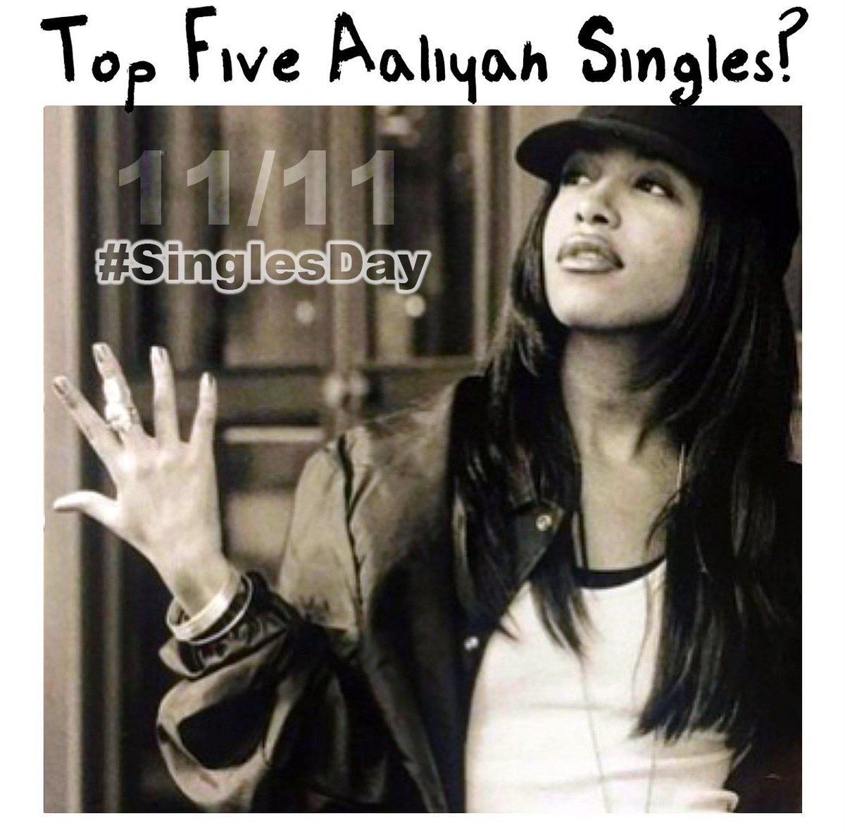 /.\ It’s #SinglesDay :  Time 2 be a choosey lover & tell us your “Top 5 Aaliyah Singles” in a tweet ! 🎤💬💋

📸: Photo of Aaliyah by Ssirus W.
Pakza. Aaliyah in Munich in 1996, in front of Hotel 'Vier Jahreszeiten.” 

@RAD_6 @aaliyah #Aaliyah #top5 #90sMusic #music
