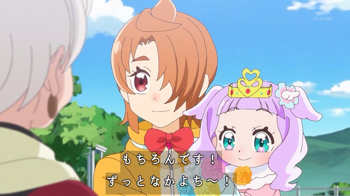 (*'◡`*) #nitiasa #precure 