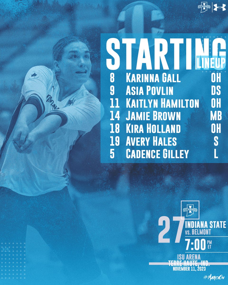 IndStVB's tweet photo. Senior night starters 🔵⚪️

#MarchOn | #ProudToBeATree https://t.co/K3Ghj5tHKu