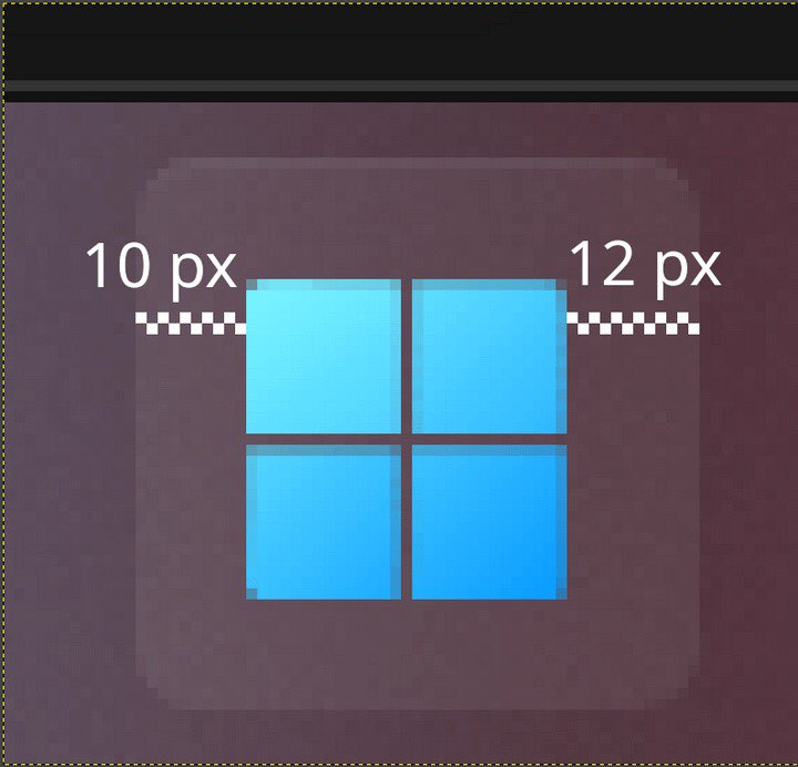 It used to be 11 and 11 until an update broke it