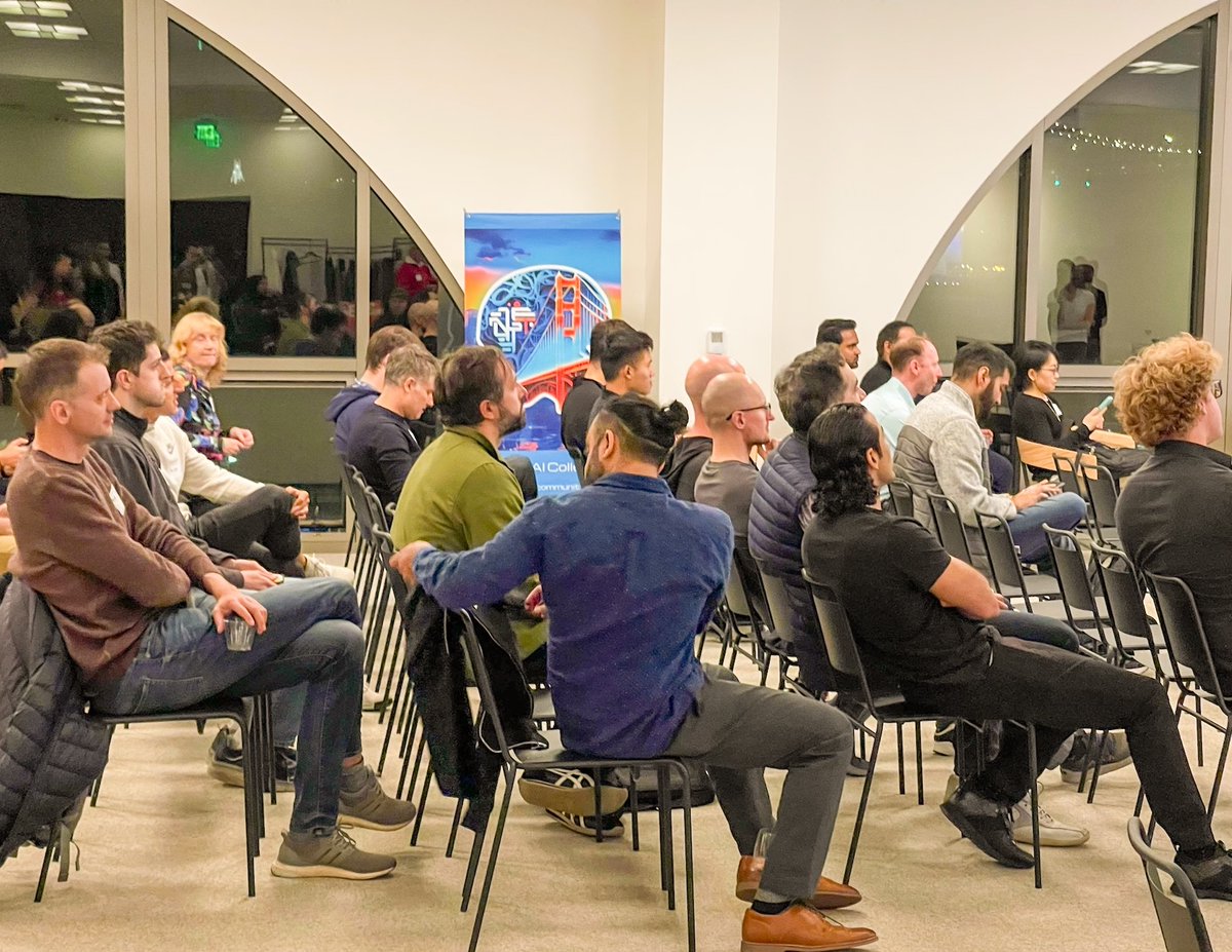 Quite a breakthrough week for the GenAI Collective, lots of first! 💯

First first - we held two events in one night! 👯‍♂️
Second first - hosted at SHACK15 - thanks, y'all rock! 🥳
Third first - hosted a healthcare <> AI focused event! 👨‍⚕️ 👩‍⚕️

Event 1) Our co-leader Matt Huang