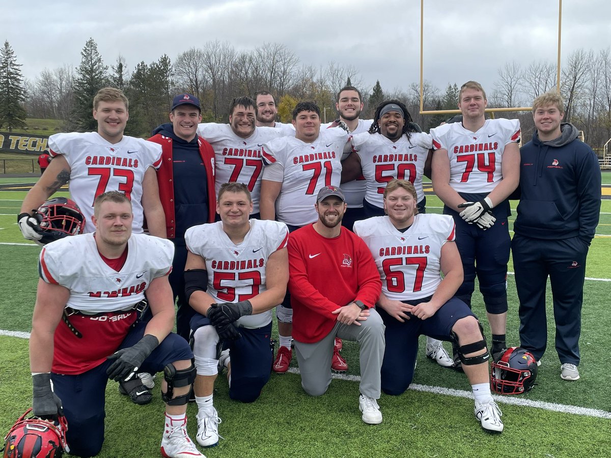 I couldn’t be more proud of the way this group finished the 2023 season! I am blessed to be their coach! 🔴🔵 #EarnIt