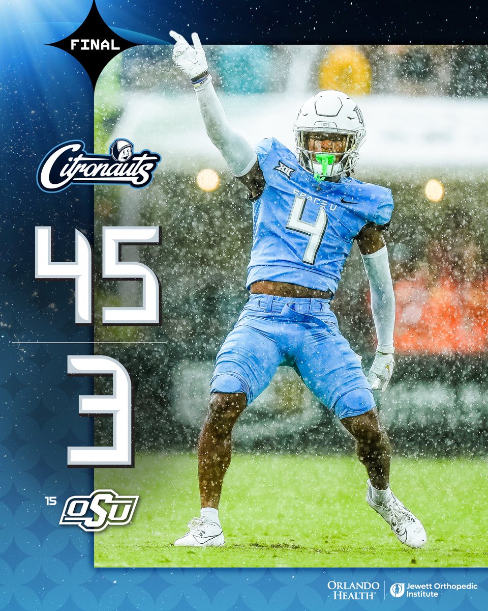 UCF_Football's tweet image. Greetings from #SpaceU 🚀