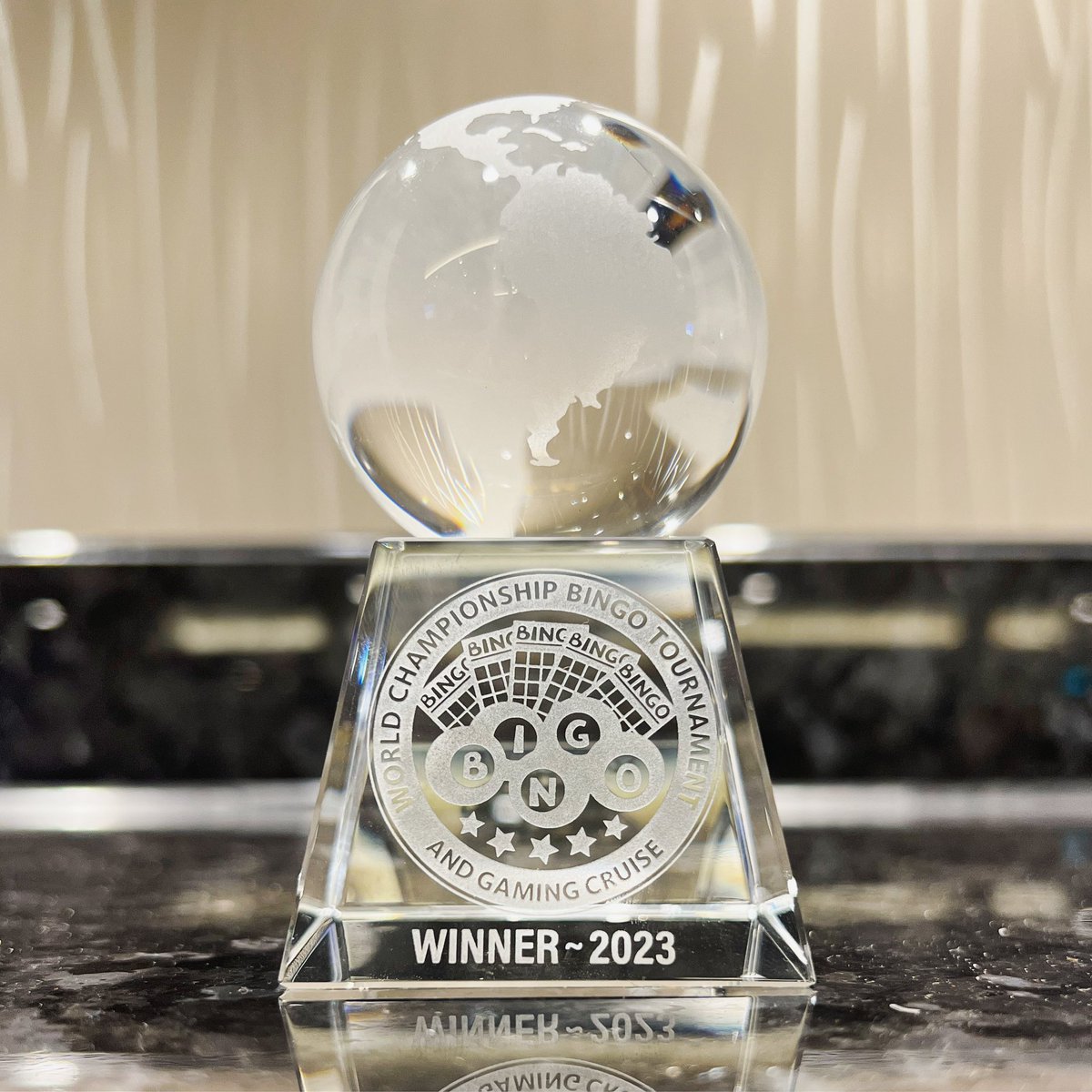 Who’s going to take home the 2023 World Championship Bingo Tournament and Gaming Cruise℠ trophy?

#BingoCruising #BingoCruise #BingoCruise2023 #Cruise #Bingo #Travel #BingoWinner